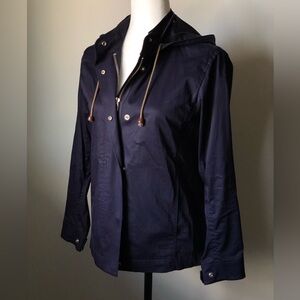 Aritzia Babaton navy blue utility jacket - size XXS (fits like XS/S)